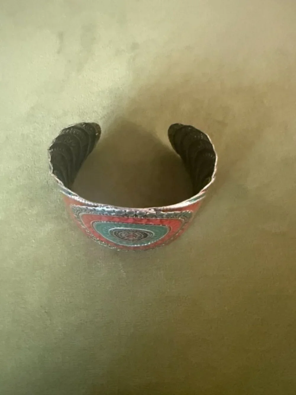 bohemian-style ethnic cuff good